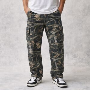 PacSun Camo Cargo Pants Men’s 29x30 Straight Leg 100% Cotton